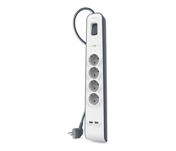 BELKIN 4 gniazda, 2x USB 2.4A - 748844 - zdjęcie